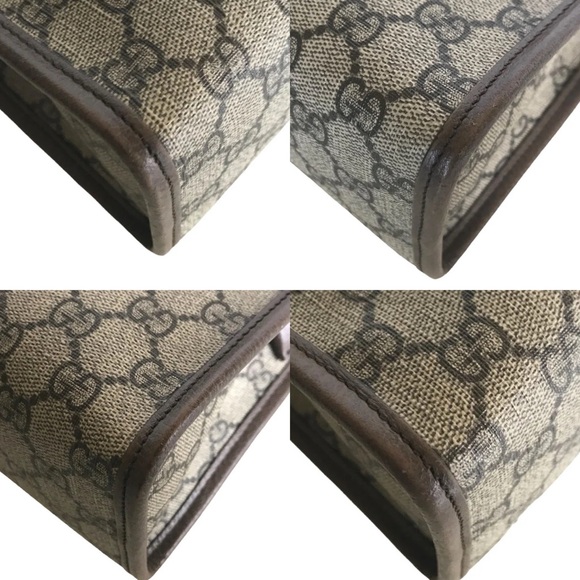 GUCCI Clutch bag Sherry line GG Supreme Canvas. - Picture 13 of 17